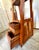 Cinnamon Sagebrook Home Teakwood Slanted Shelving 71” Tall For Sale - Image 8 of 9