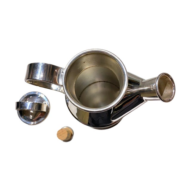 1950s Large Reed & Barton Silver Plated Cocktail Shaker 20th Century in the Form of a Milk Can For Sale - Image 10 of 13