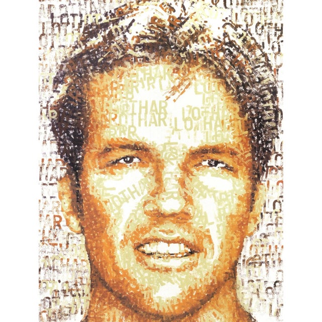 Artist: Chris Britz Title: Matt Lothar Year: 1989 Signed: Yes Medium: Offset Lithograph Paper Size: 33 x 23 inches ( 83.82...