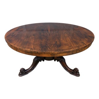 Victorian Rosewood Loo Table, 1850 For Sale