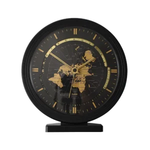 Vintage German World-Time Clock from Kundo, 1980s