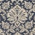 Traditional Schumacher Gianna Embroidery Fabric In Indigo For Sale - Image 3 of 6