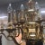 Contemporary Vintage Designer Contemporary Brass Chandelier 16 Lite For Sale - Image 3 of 8