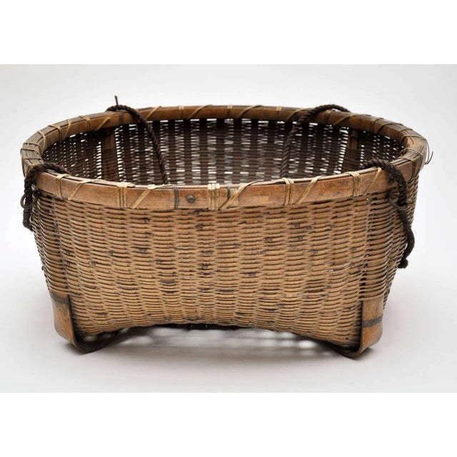 Japanese 20th Century Japanese Fishing Basket For Sale - Image 3 of 9