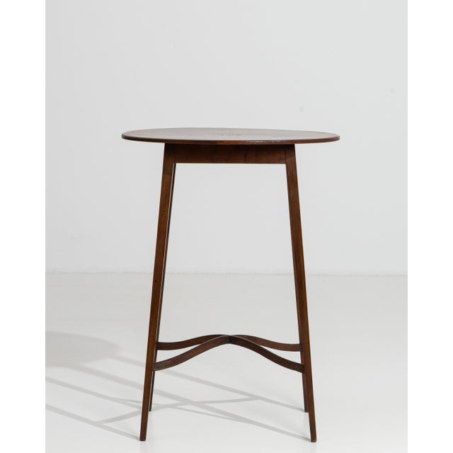 19th Century English Mahogany Side Table With Slim Profile 19th Century For Sale In Greensboro - Image 6 of 12