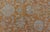 Antique Indian Amritsar Rug in Light Orange/Saffron, Pink, Light Blue & Green 9'10 X 13'3 For Sale - Image 12 of 17