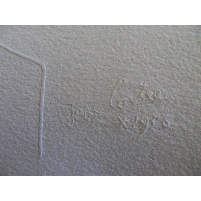 Modern Jean Cocteau, Profil d'homme, Etching For Sale - Image 3 of 4