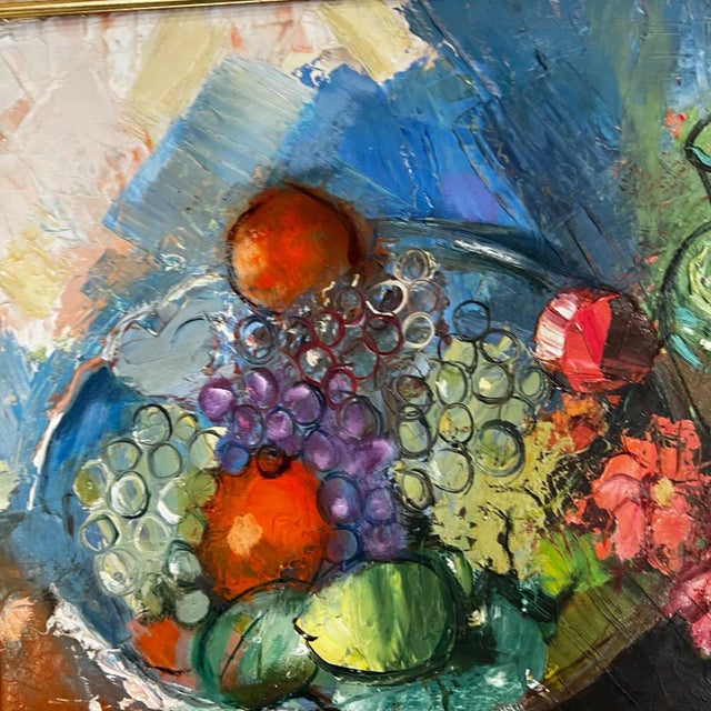 1980s California Art by Barbara West the Green Jug Signed For Sale - Image 11 of 11