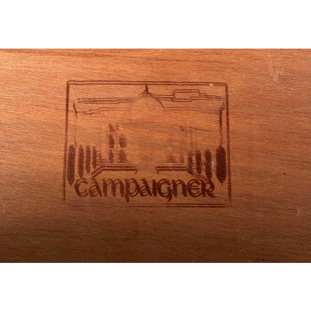 Vintage Three-Drawer "Campaigner" Dresser by Dixie Furniture For Sale - Image 13 of 18