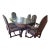 Jacobean Style Antique Dining Room Table and 6 Chairs For Sale