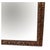 A unique carved, giltwood, rectangular, beveled mirror. The frame, made of high-quality wood, is beautifully gilded,...