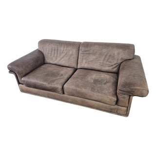 Vintage DS-68 Sofa in Leather from de Sede, 1980s For Sale