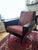 Mid-Century Armchair in Leatherette & Velvet, 1950s For Sale - Image 10 of 11