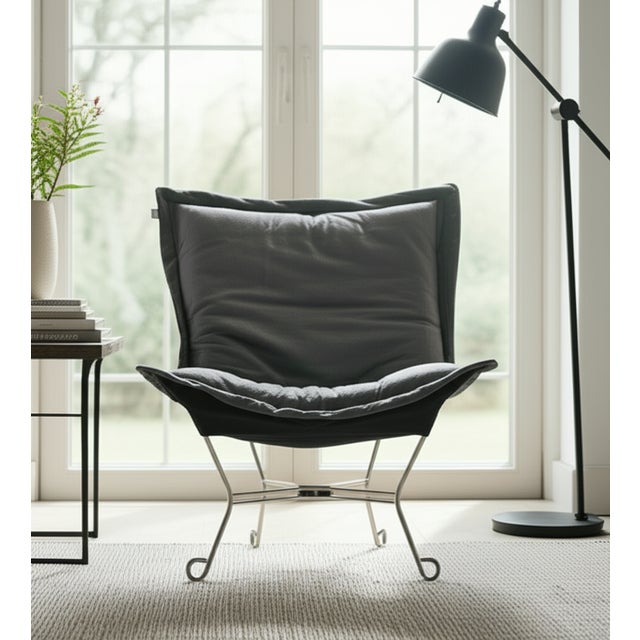Puff Chair Complete Qivuit Gray For Sale In Chicago - Image 6 of 8