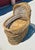 Tan Vintage Domed Wicker Baby Bassinet For Sale - Image 8 of 11