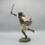 Running man' a cold painted and patinated bronze sculpture by franz bergman. Signed with bergman b to bronze. Dimensions:...