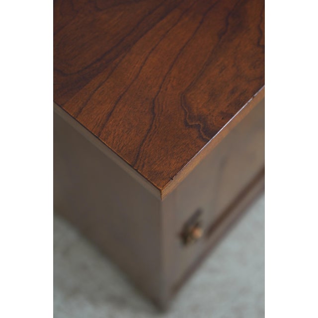 Brown Stickley Mission Cherry Harvey Ellis Nightstand For Sale - Image 8 of 18