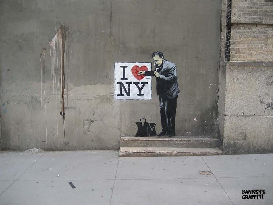 Banksy's Graffiti Art 