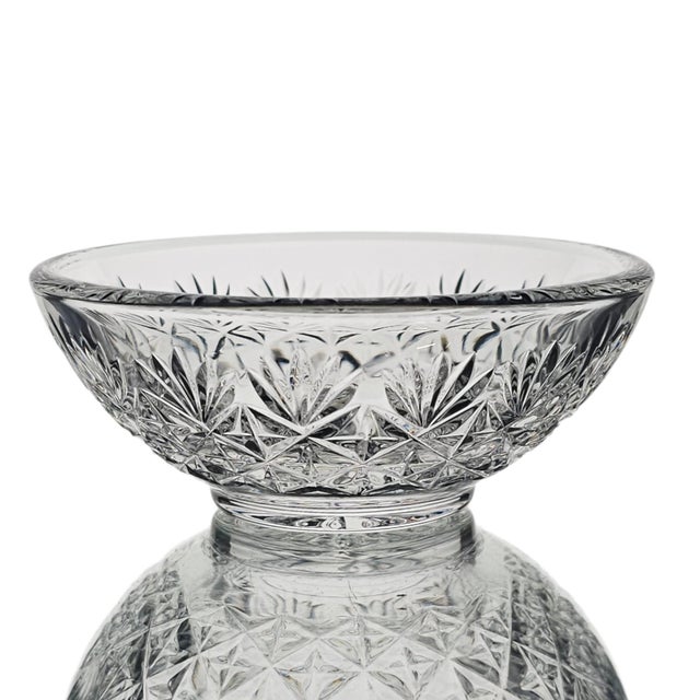 Waterford Hospitality Irish Lead Crystal Party Bowl With Box 5" For Sale In San Francisco - Image 6 of 15
