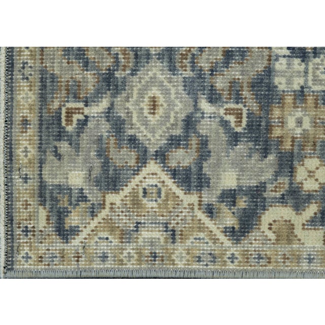 Turkish Oushak Rug 1'7" x 2'5" #17197 For Sale In Houston - Image 6 of 8