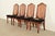 Karges Style French Regency Louis XVI Carved Teak and Cane Back Dining Chairs, Set of Four For Sale - Image 14 of 14