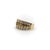 Vintage 14k Gold Diamond Encrusted Band, Size 5.5 For Sale In Los Angeles - Image 6 of 10