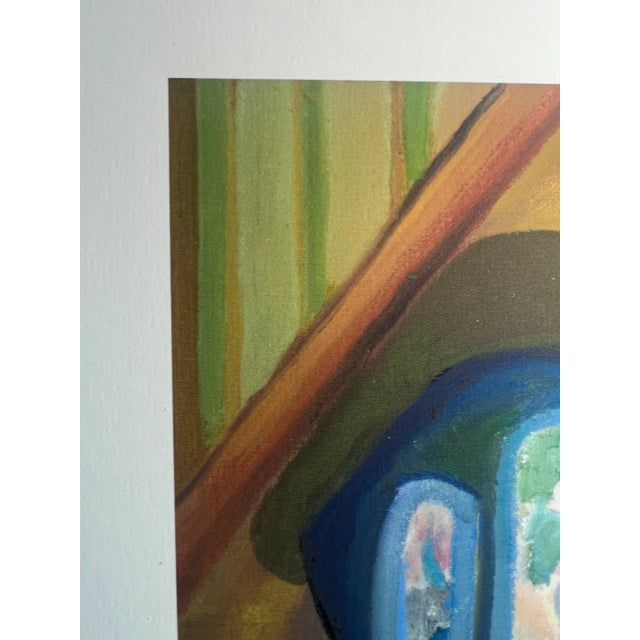 Printmaking Materials Colorful Still Life Lithograph of Oil Painting by Jessica Leak For Sale - Image 7 of 9