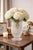 Vintage Heavy Crystal Pineapple Pattern Footed Vase With Scalloped Rim For Sale - Image 10 of 10