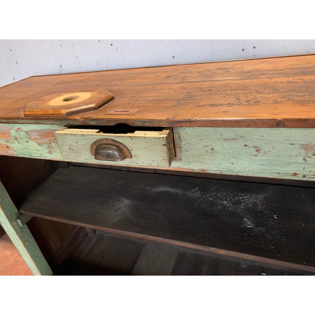 Small 20th Century Fir Counter in the style of Flament For Sale - Image 9 of 11