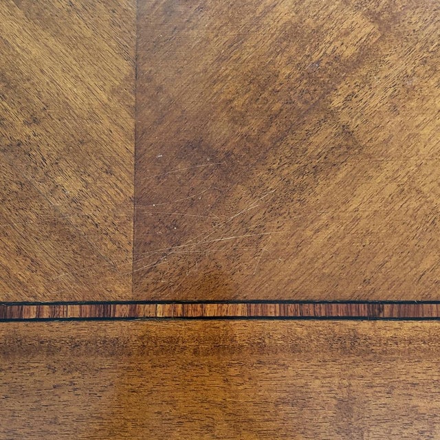 Art Deco Italian Rectangular Dining Table in Wood, 1930s For Sale - Image 9 of 18