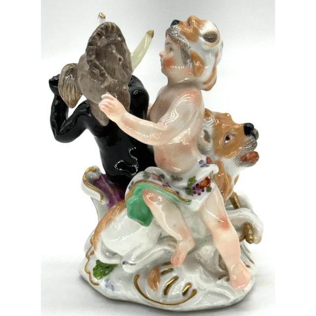 Meissen Porcelain Allegory of the Continent of Africa, Circa 1750 For Sale - Image 12 of 12