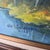 VTG 85' Mountain Lake Landscape Painting on Canvas Signed Original 12x16" Framed For Sale - Image 14 of 16