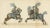 Litho of Knights in Jousting Armor on Caparisoned Horses, 1842, Paper For Sale - Image 6 of 7