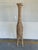 Ebanista Tall Woven Giraffe Sculpture. For Sale In Atlanta - Image 6 of 6