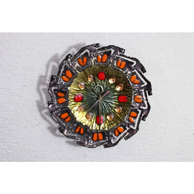 Superb clock from Franco Bastianelli, Italy Studio Laurana 1960 Another great discovery that comes straight from Italy....