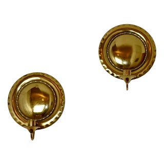 Mid-Century Modern Swedish Brass Sconces, Set of 2 For Sale