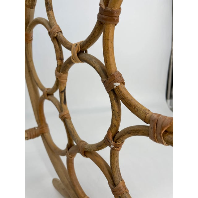 Rattan Wine Rack For Sale - Image 9 of 10