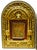Religious Rare Antique Icon of St. Catherine of Alexandria in a Kiot Shadow Box For Sale - Image 3 of 18