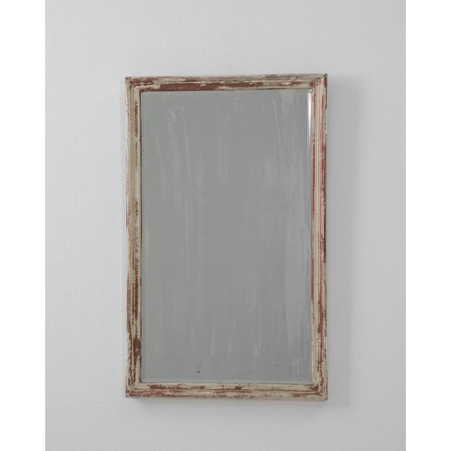 19th Century 19th Century France Silver Wood Mirror For Sale - Image 5 of 10