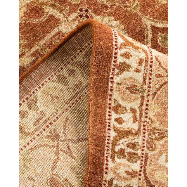 Mogul, One-of-a-Kind Hand-Knotted Area Rug - Brown, 5' 3" x 8' 0" For Sale In New York - Image 6 of 8