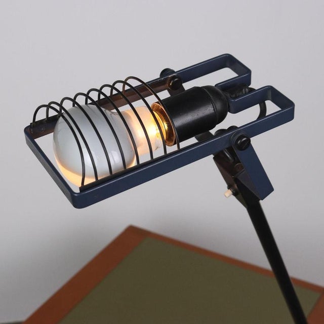Artemide Vintage Sintesi Clamp Lamp by E. Gismondi for Artemide, 1970s For Sale - Image 4 of 8
