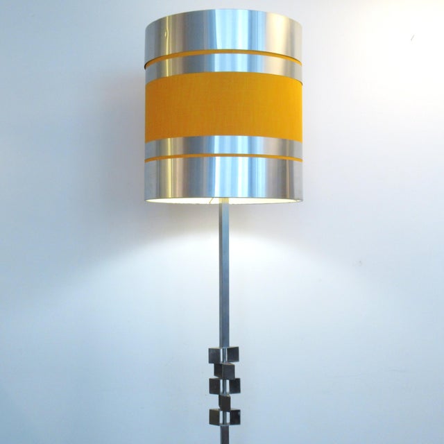 Mid-Century Modern Metal Floor Lamp from Xavier Feal, 1970s For Sale - Image 3 of 14