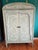 Vintage French Country Hand-Painted Armoire For Sale - Image 11 of 11
