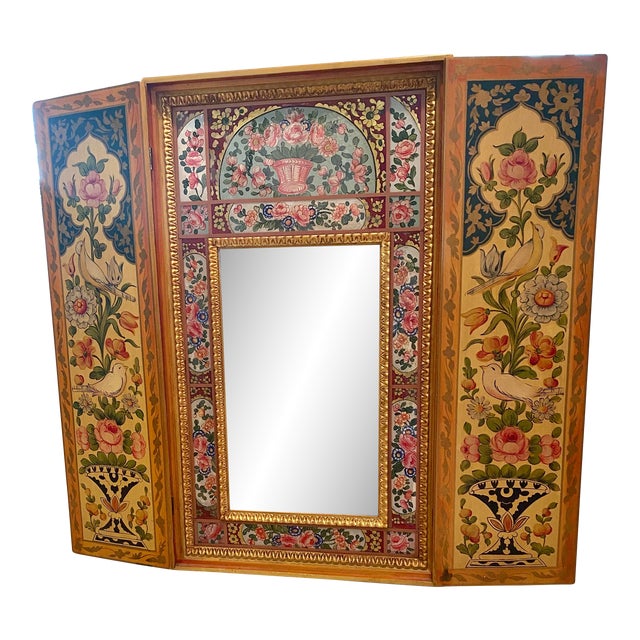 1960s John Widdicomb Triptych Mirror For Sale