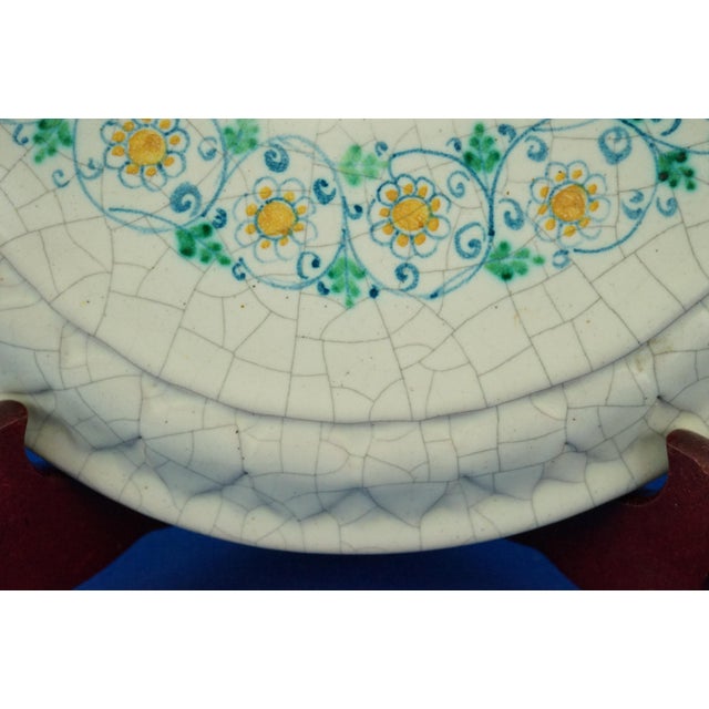 Ceramic Plaque with Terracotta Angels by Val Demone of Santo Stefano di Camastra, Sicily, Italy, 1980s For Sale - Image 16 of 18