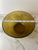 Vintage Arcopal France “Volcan” Frosted Amber Opaline Art Glass Bowl For Sale - Image 12 of 12