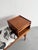 Brown Mid-Century Modern Scandinavian Gossip Bench, 1970s For Sale - Image 8 of 11