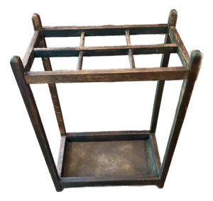 Antique Mission Oak Primitive Walking Stick Umbrella Stand