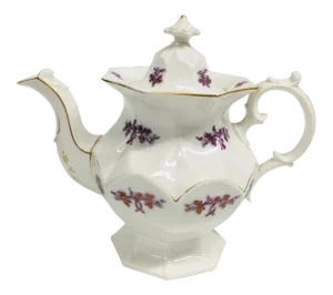 Antique English Chelsea Ware Ironstone Tea Pot