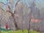 Rural Landscape Antique Painting Original Soviet Art Ukrainian Artist Sokolovsky G. 21-28 1963 For Sale - Image 4 of 6